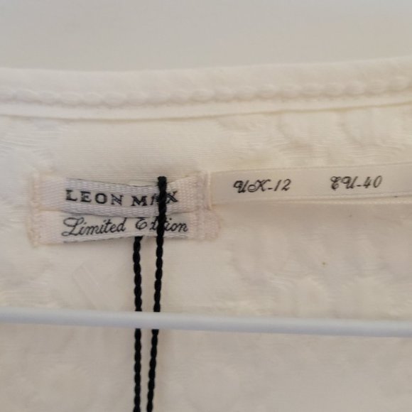 Leon Max Limited Edition NWT Textured Cream Jacket - Picture 4 of 16